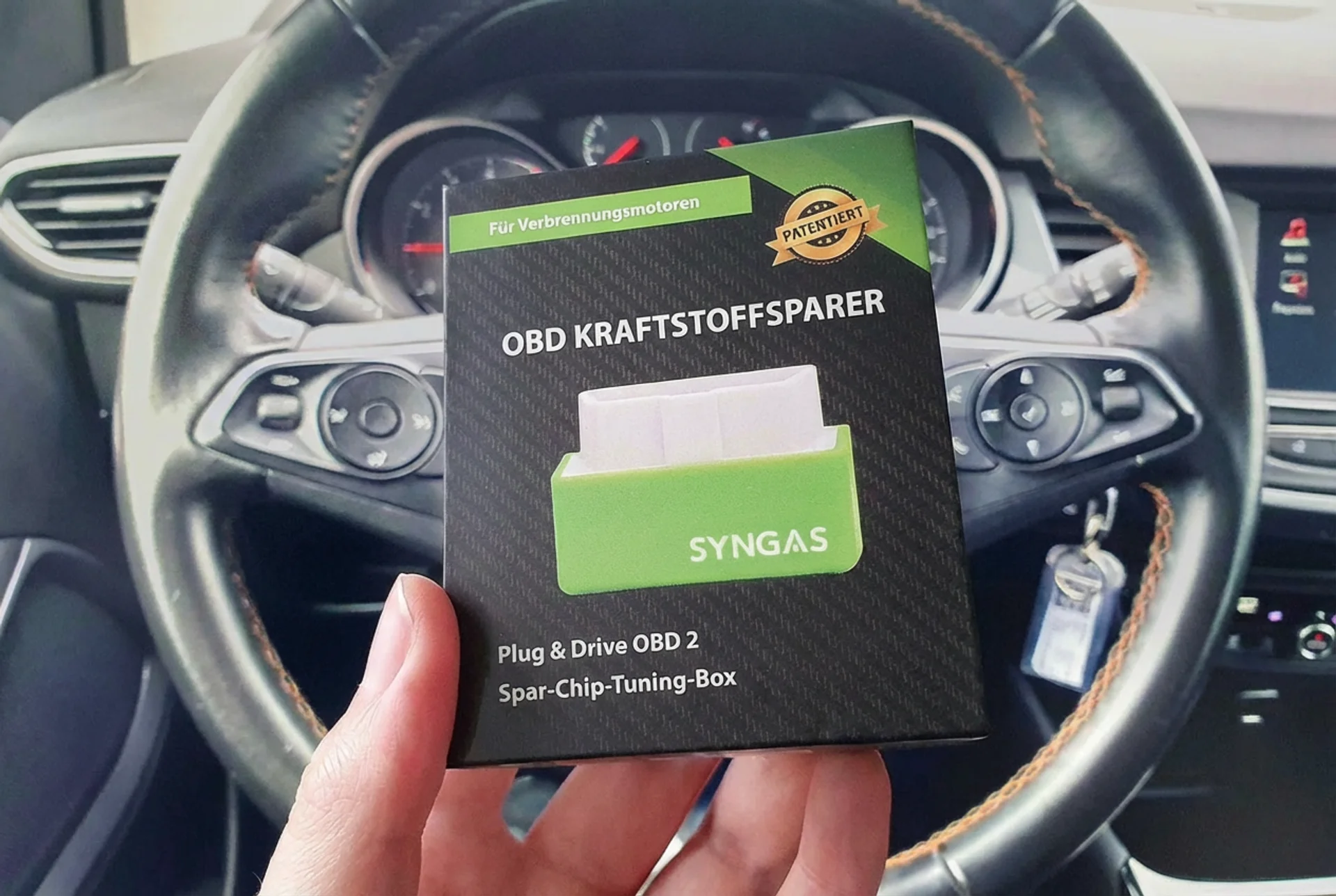 SynGas Produktverpackung